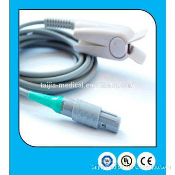 Creative Compatible Oximax Reusable 6PIN Adult Finger Clip SpO2 Sensor Probe